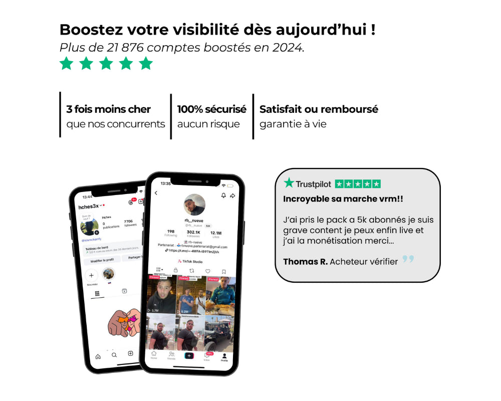 Vues TikTok