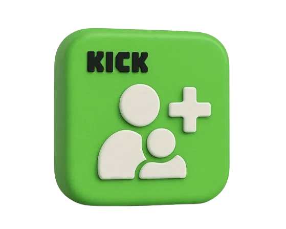 Followers sur Kick