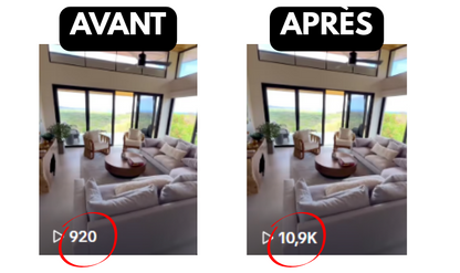 Vues TikTok